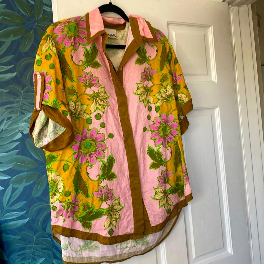 Alemais shirt with  sleeve blouse